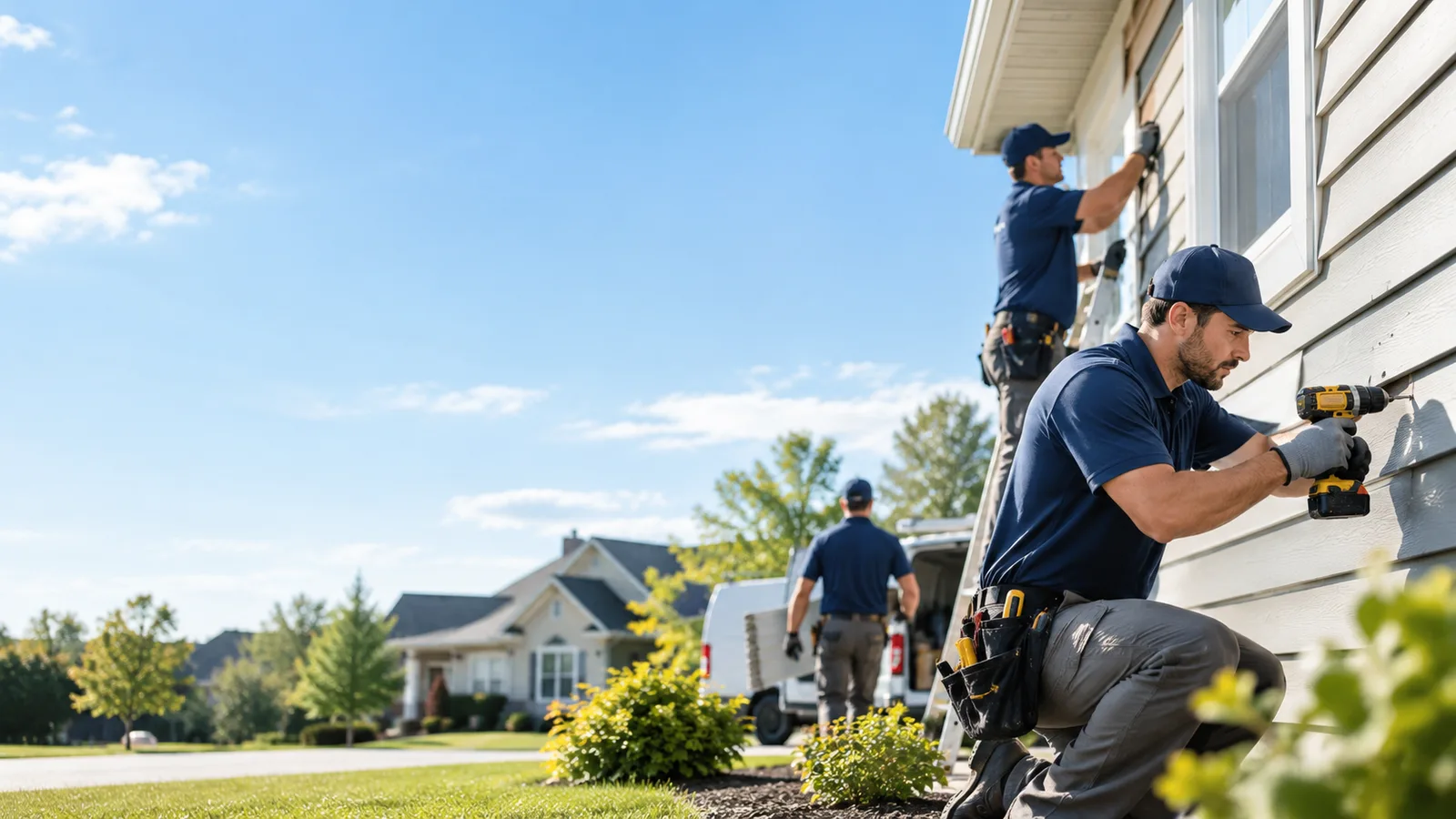 Cracked Siding Repair in Barton City, MI
